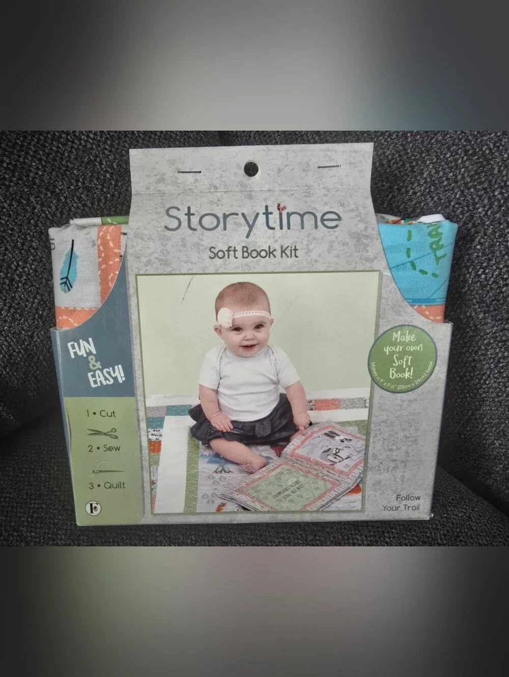 Baby's Fabric Book Making Kit